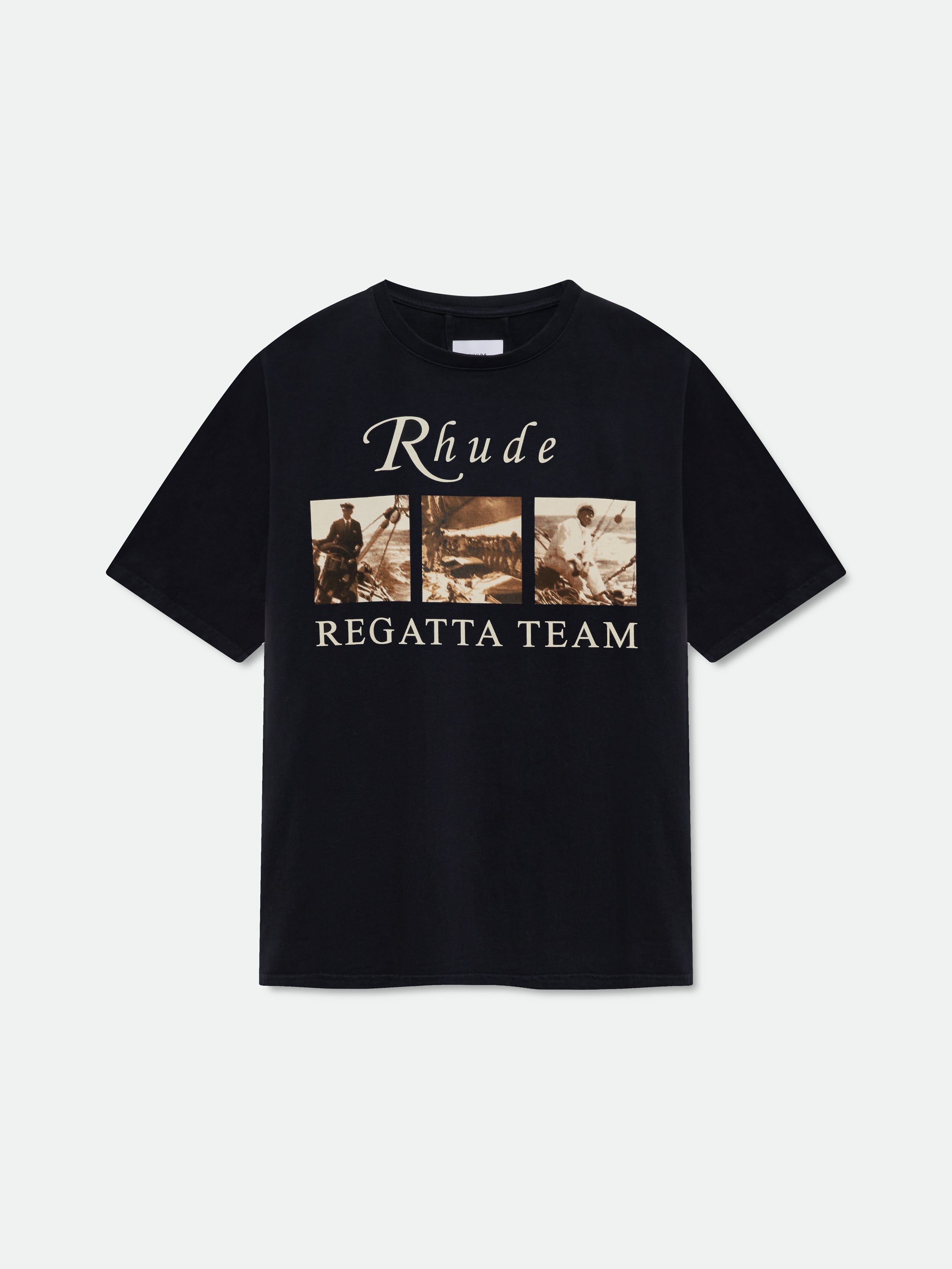 USVI REGATTA TOUR TEE - VINTAGE BLACK\/WHITE\/RED