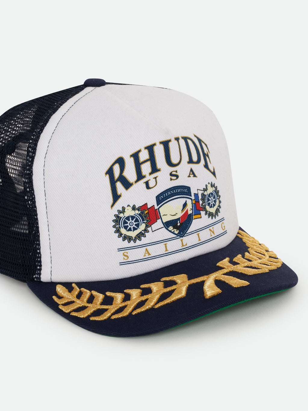 USA SAILING ICON TRUCKER HAT - NAVY \/ WHITE