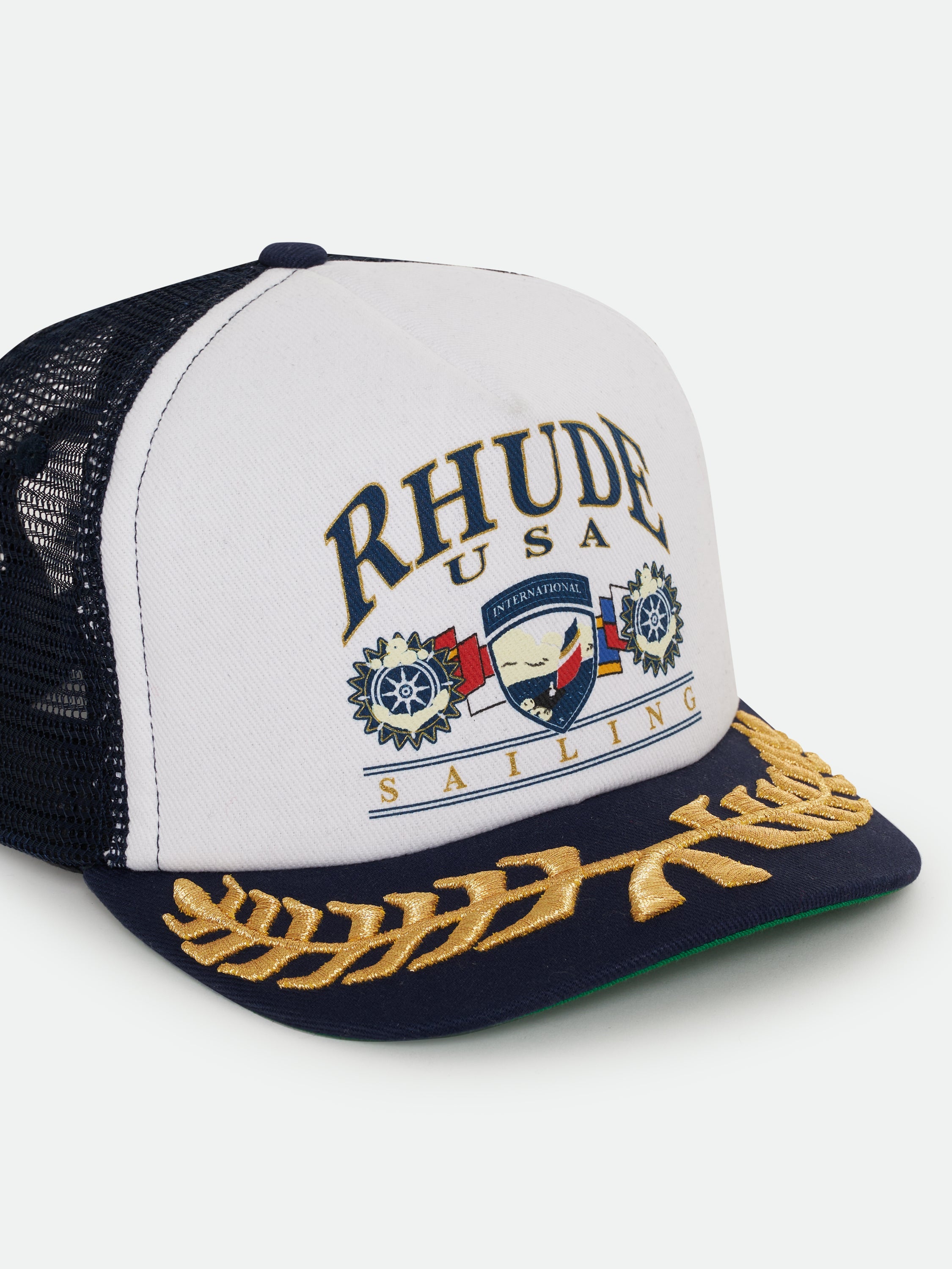 USA SAILING ICON TRUCKER HAT - NAVY \/ WHITE