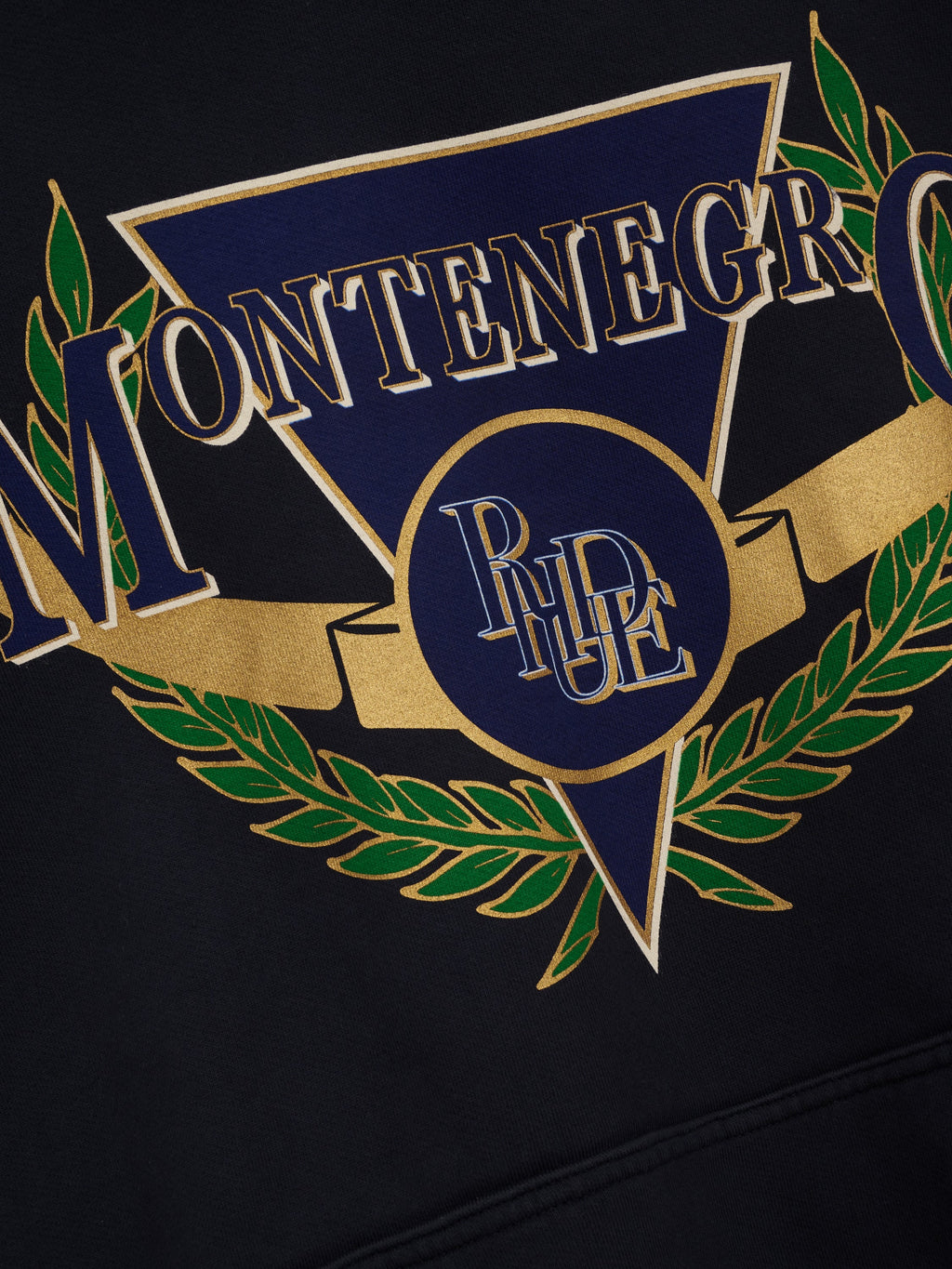 MONTENEGRO REGATTA HOODIE - VTG BLACK
