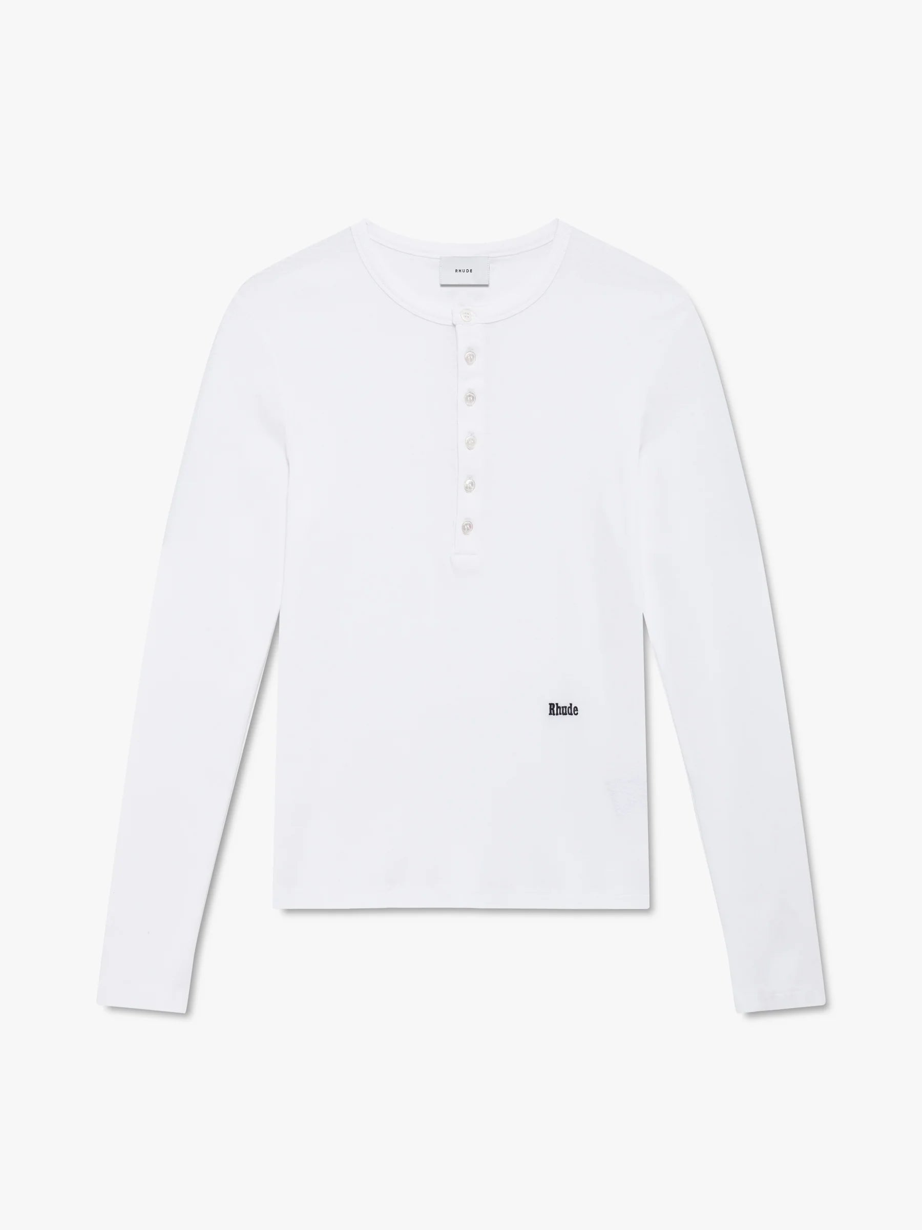 LOGO HENLEY LS TEE