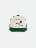 I NEED A GETAWAY TRUCKER HAT - WHITE \/GREEN