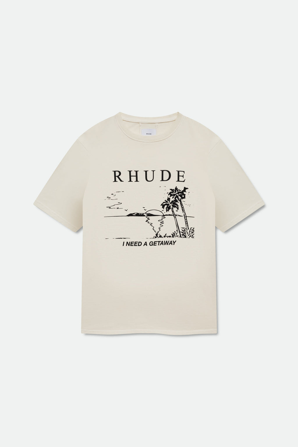 I NEED A GETAWAY TEE - VINTAGE WHITE\/ BLACK