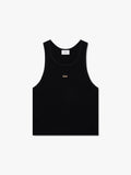LOGO RIBBED TANK TOP