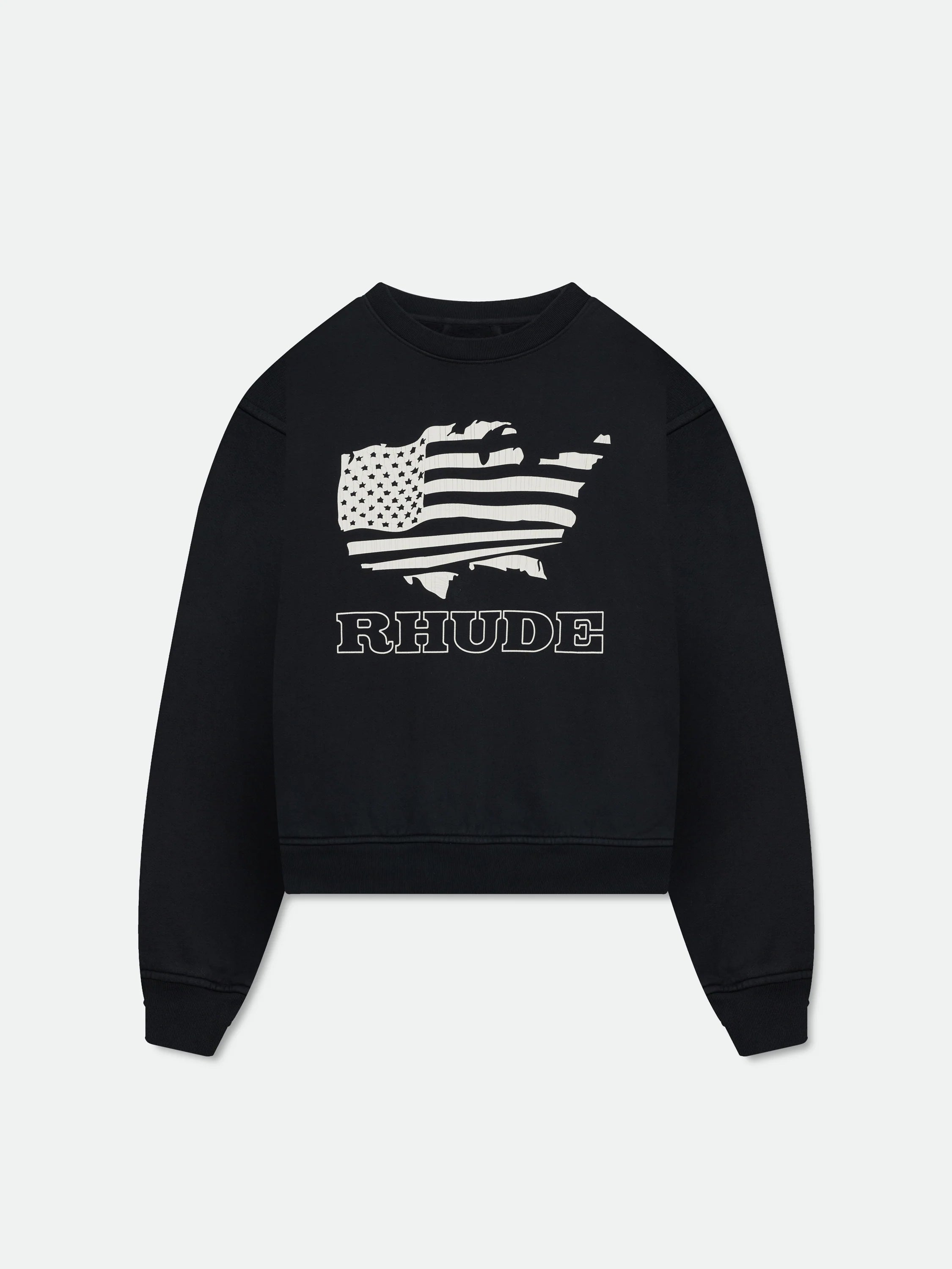 RHUDE BANNER CREWNECK