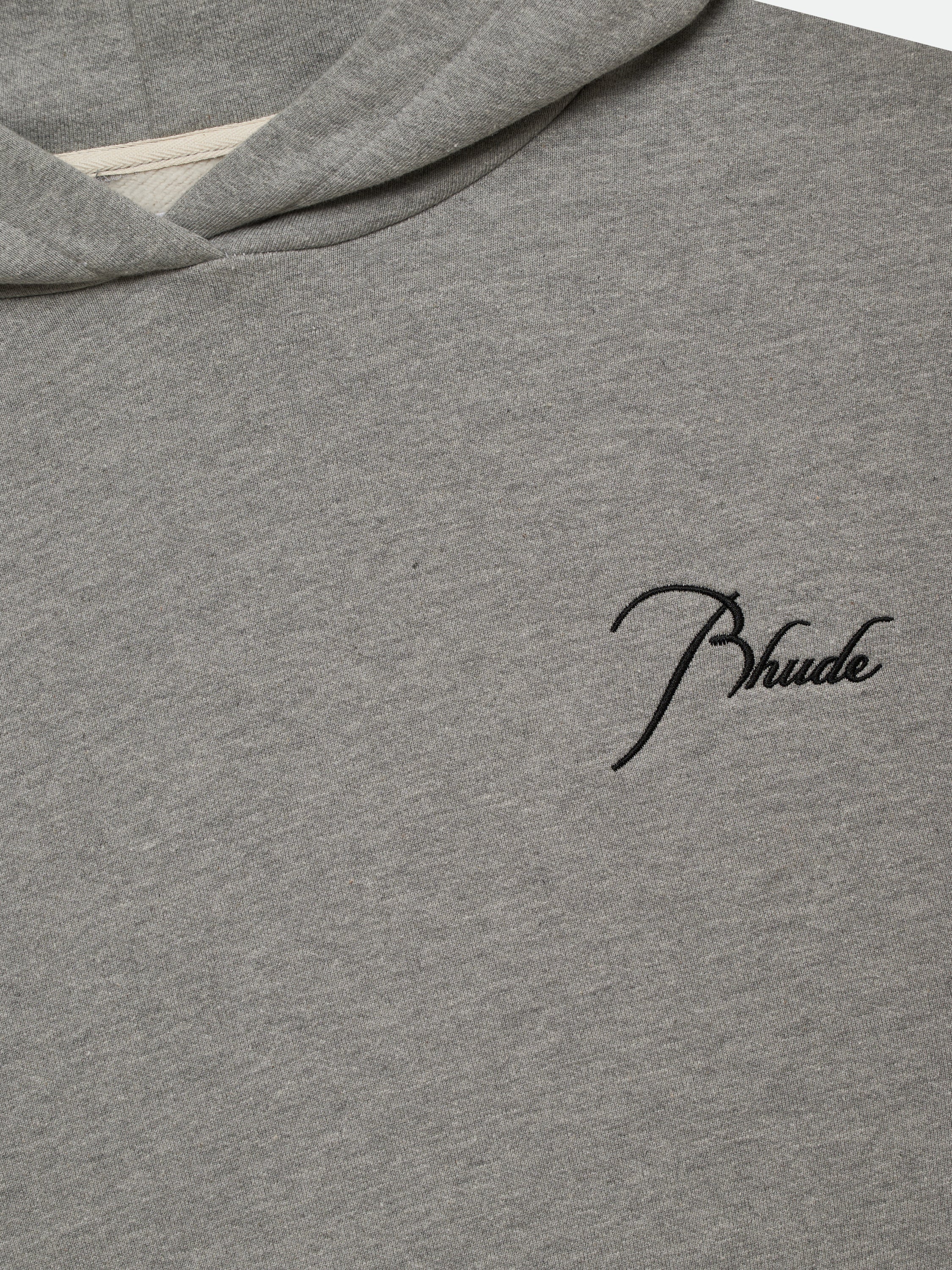 CLASSIQUE HOODIE - HEATHER GREY \/ BLACK