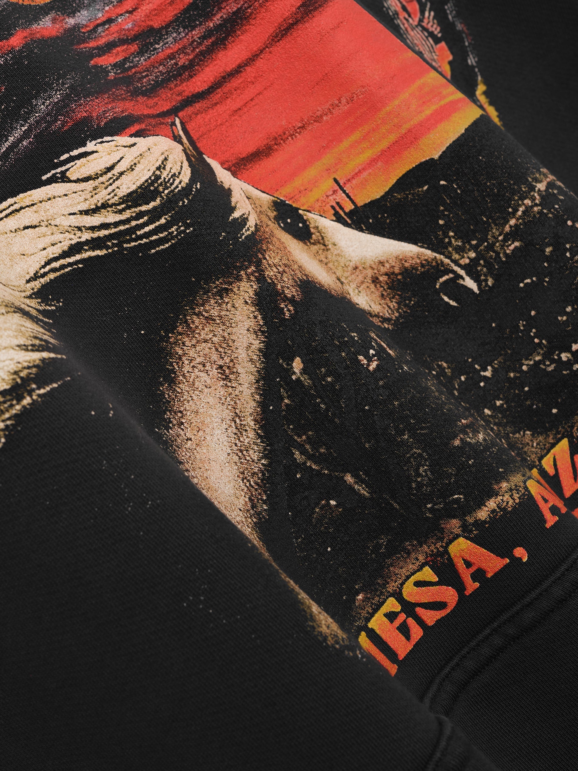 MESA STALLION HOODIE - VTG BLACK