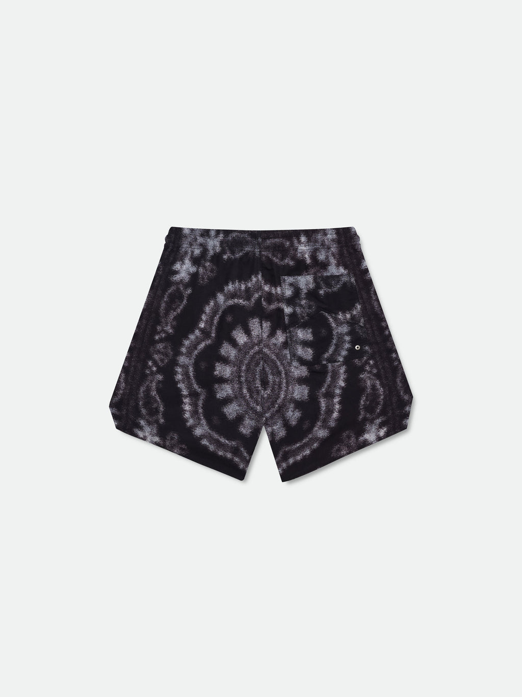 RHUDE MOTION BANDANA SWIM TRUNKS - BLACK