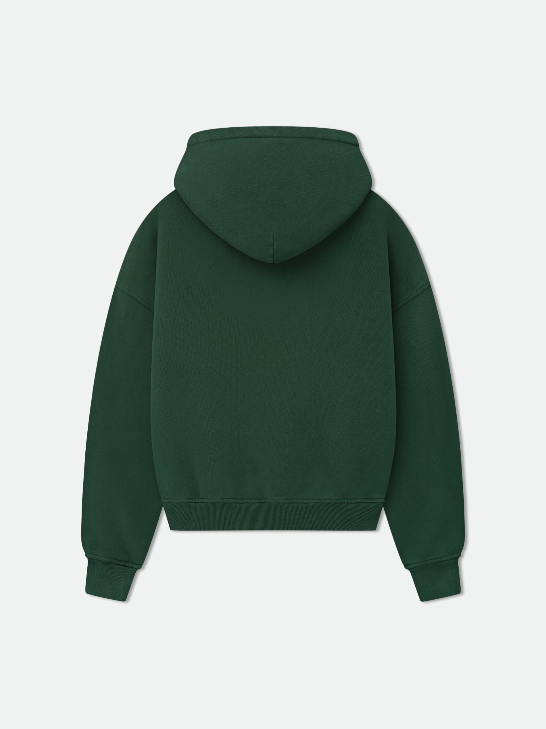 THOUSAND PALMS HOODIE - VINTAGE FOREST GREEN \/ WHITE