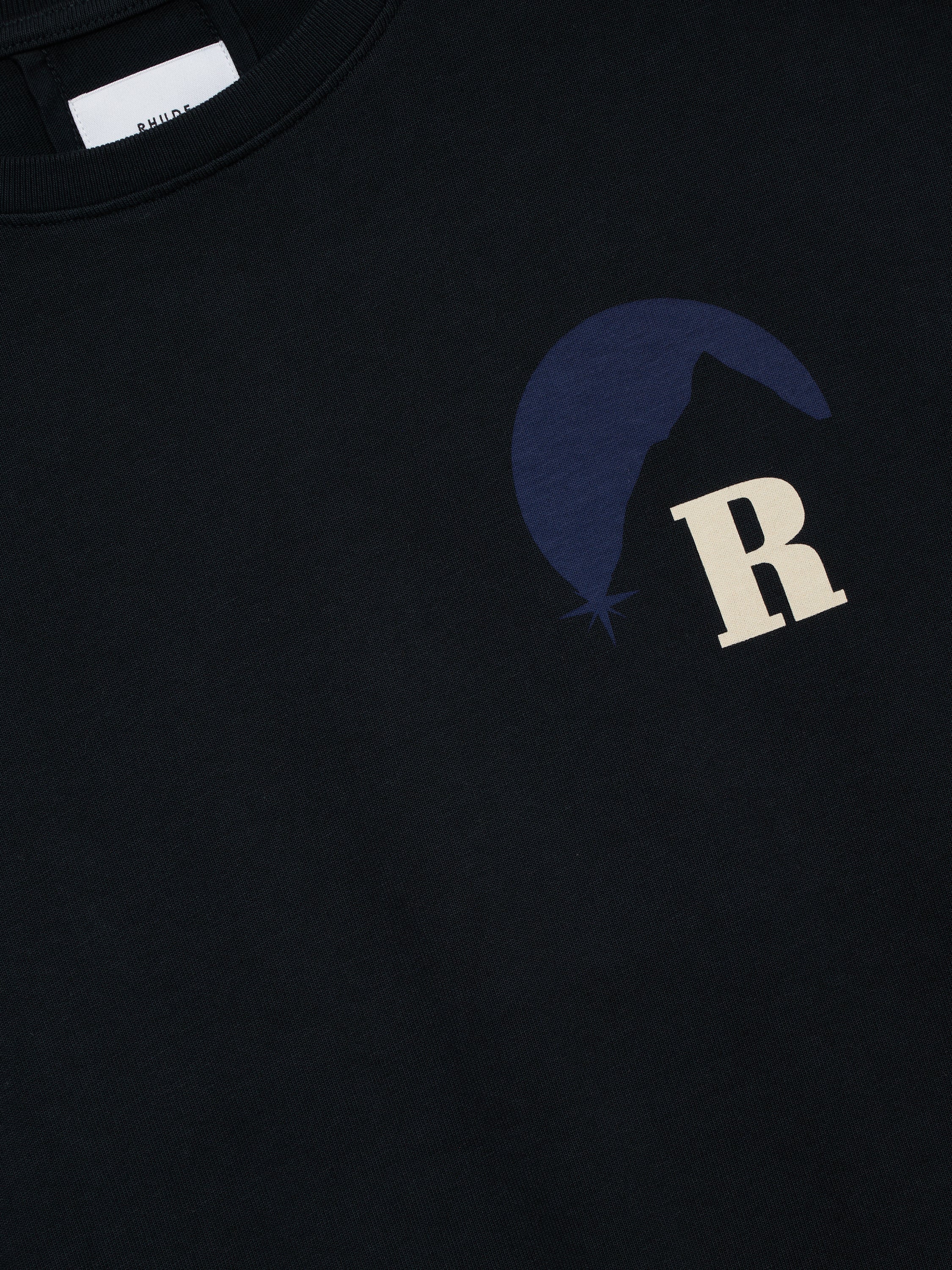 MOONLIGHT TEE - VTG BLACK\/NAVY