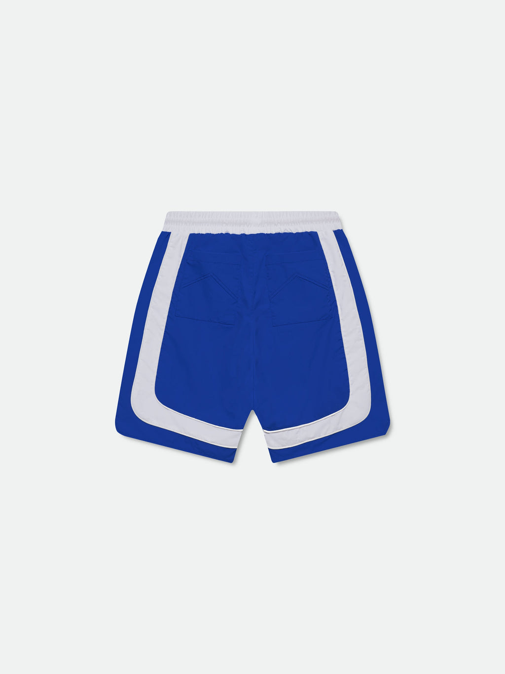 CAMPIONE BAGGY TRACK SHORT - BLUE \/ WHITE