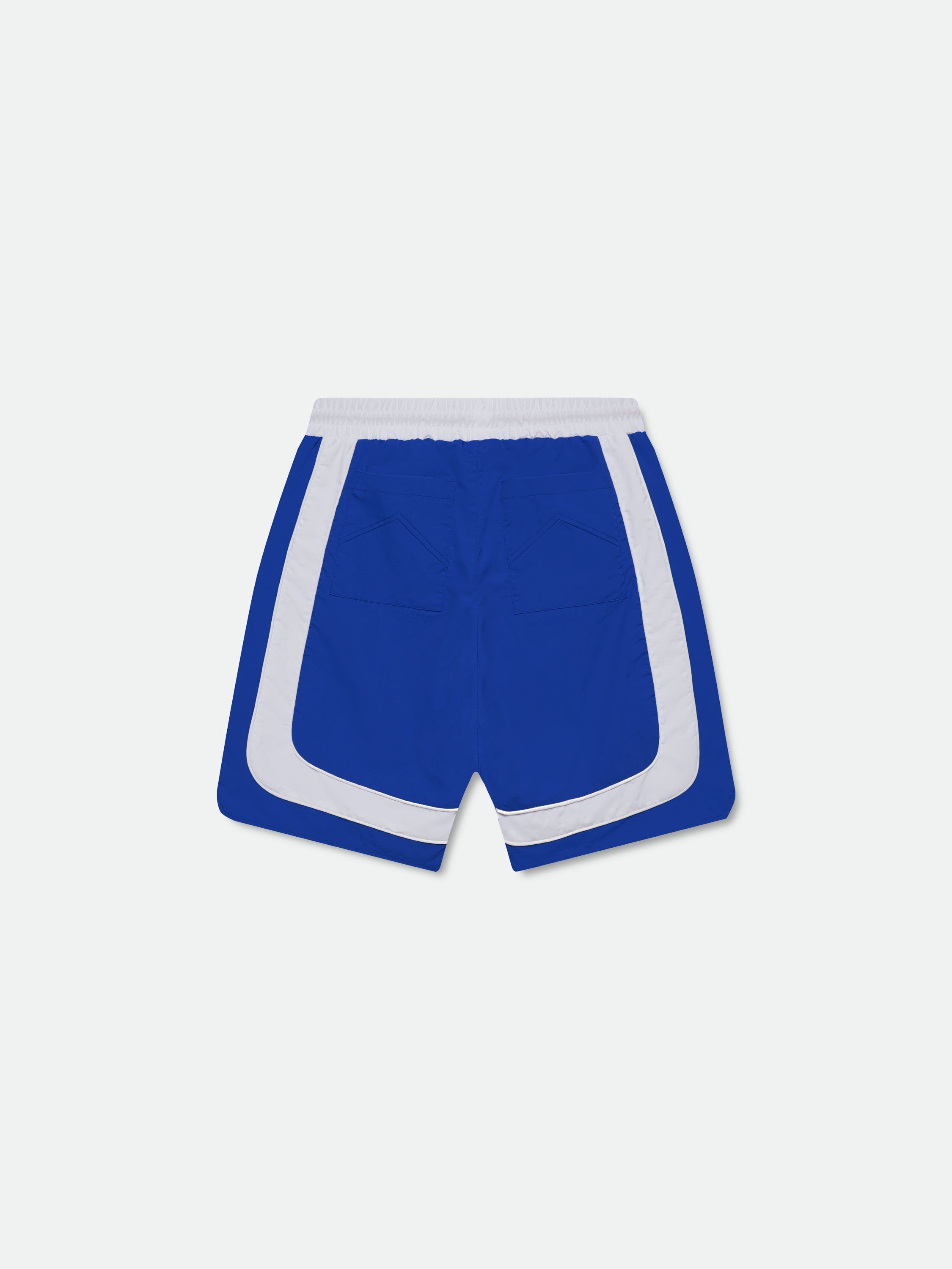 CAMPIONE BAGGY TRACK SHORT - BLUE \/ WHITE