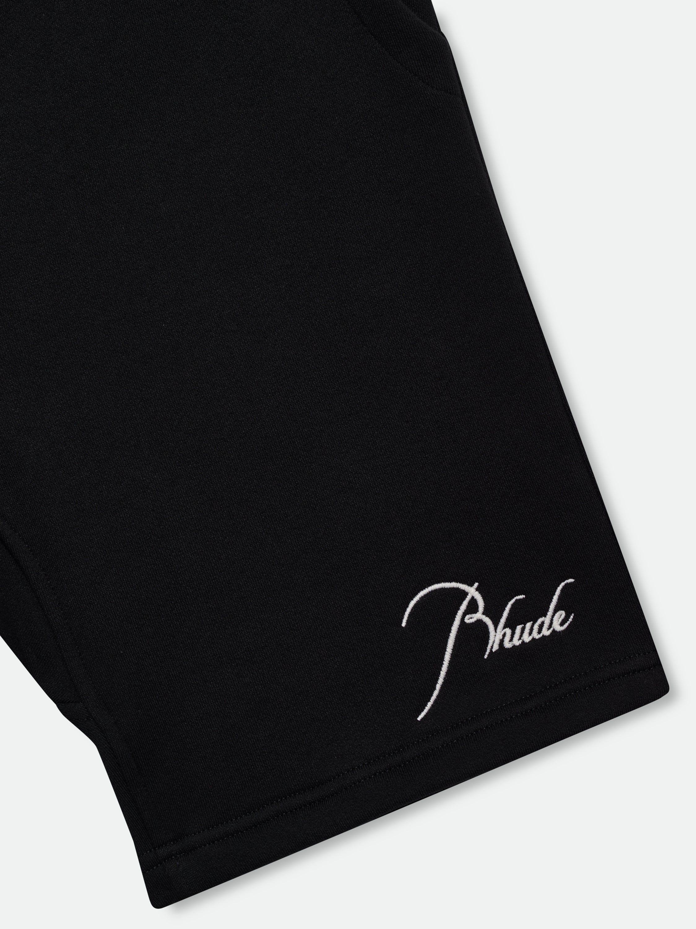 CLASSIQUE SWEAT SHORTS - BLACK\/WHITE
