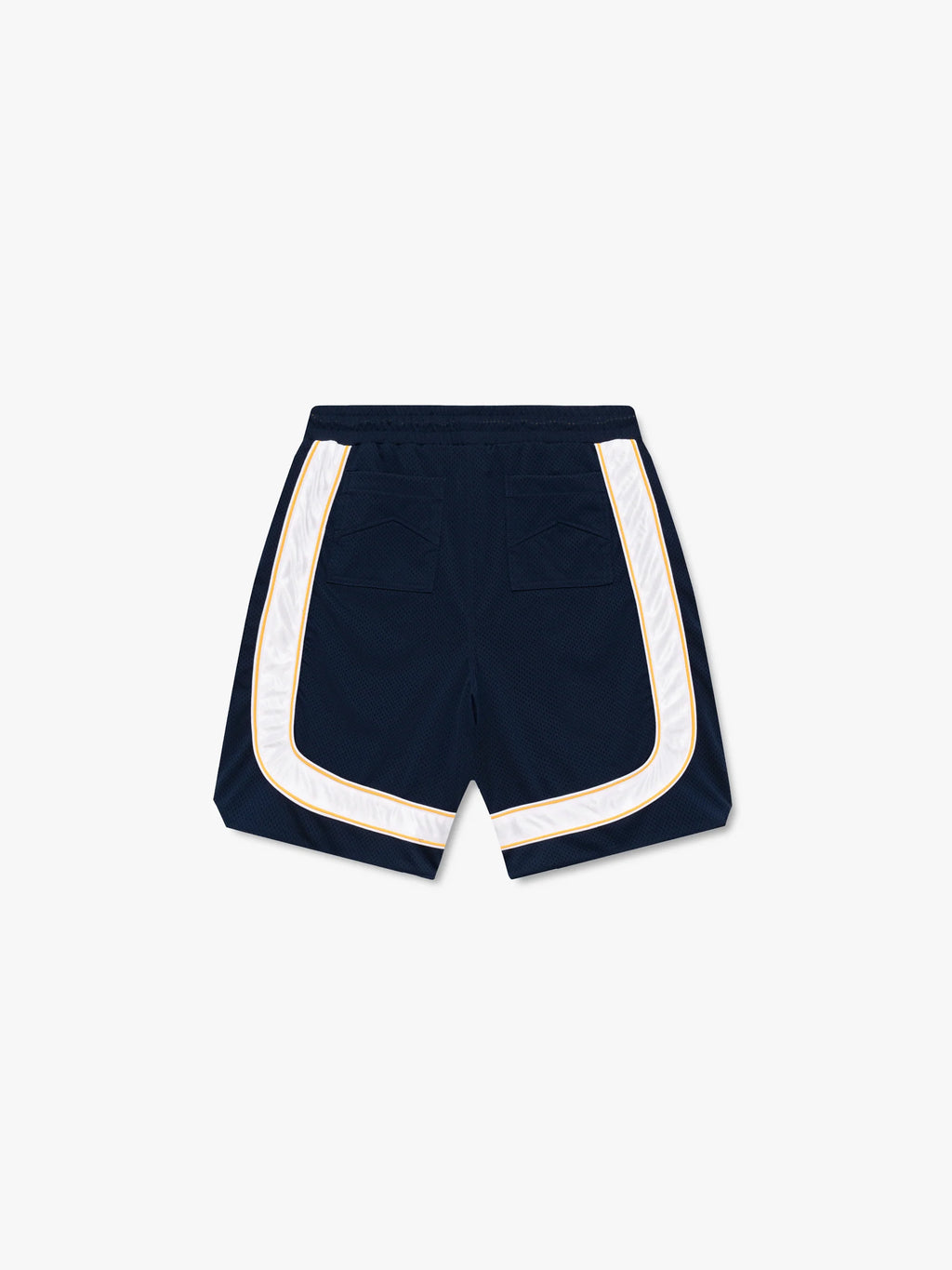 MESH PIPING BAGGY TRACK SHORT