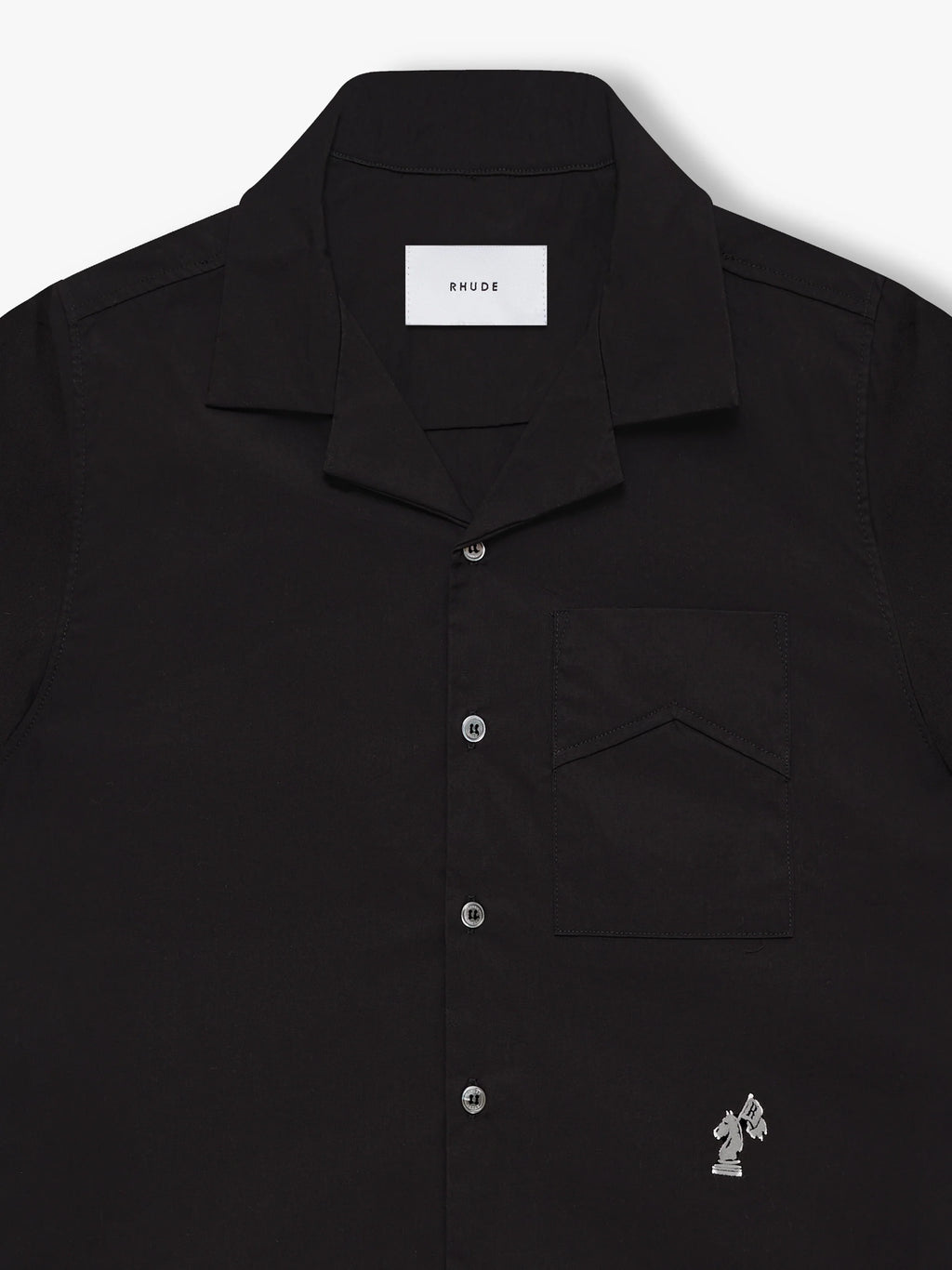 CAMP COLLAR LOGO SHIRT