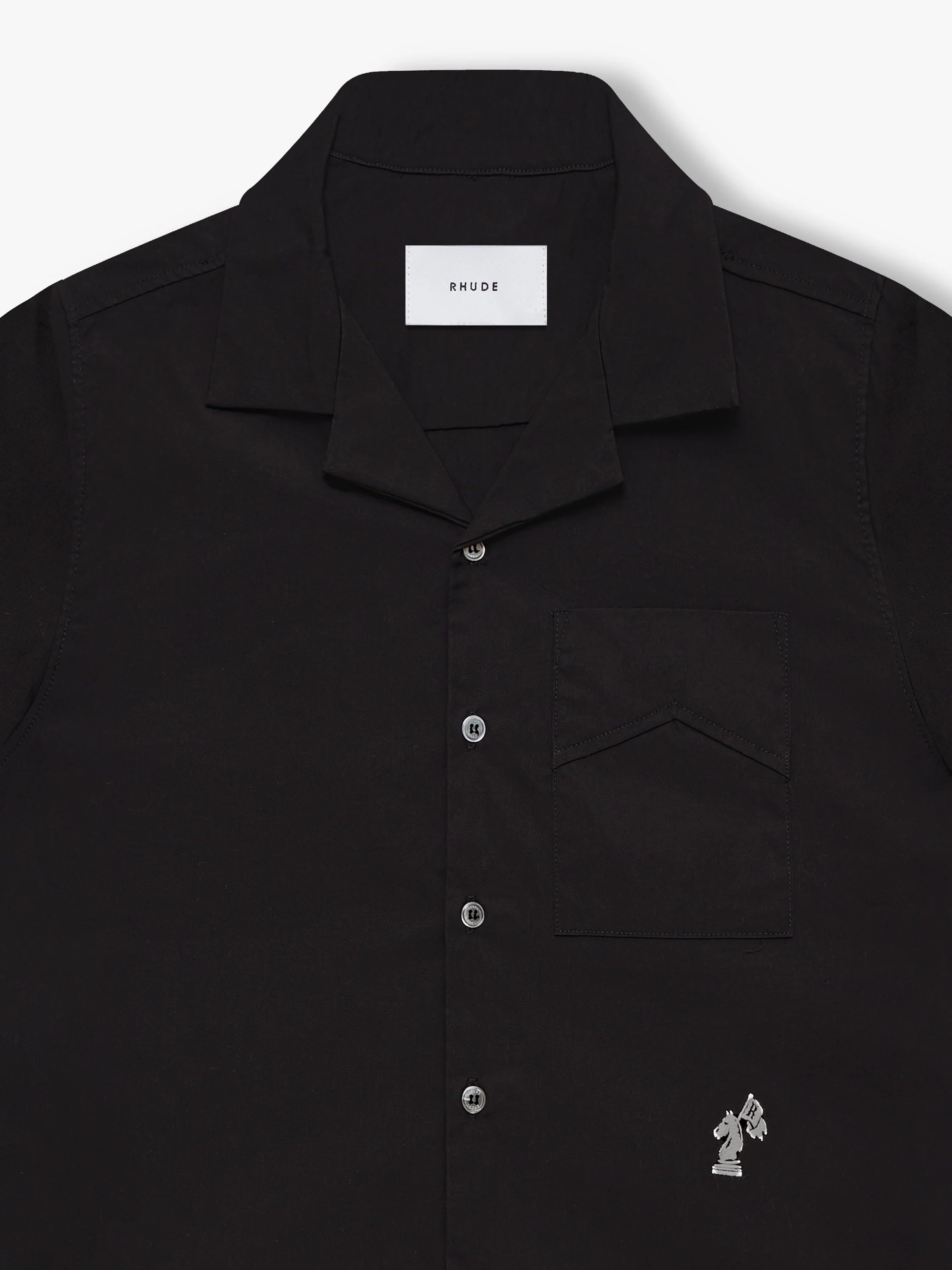 CAMP COLLAR LOGO SHIRT