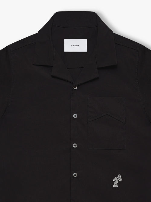 CAMP COLLAR LOGO SHIRT