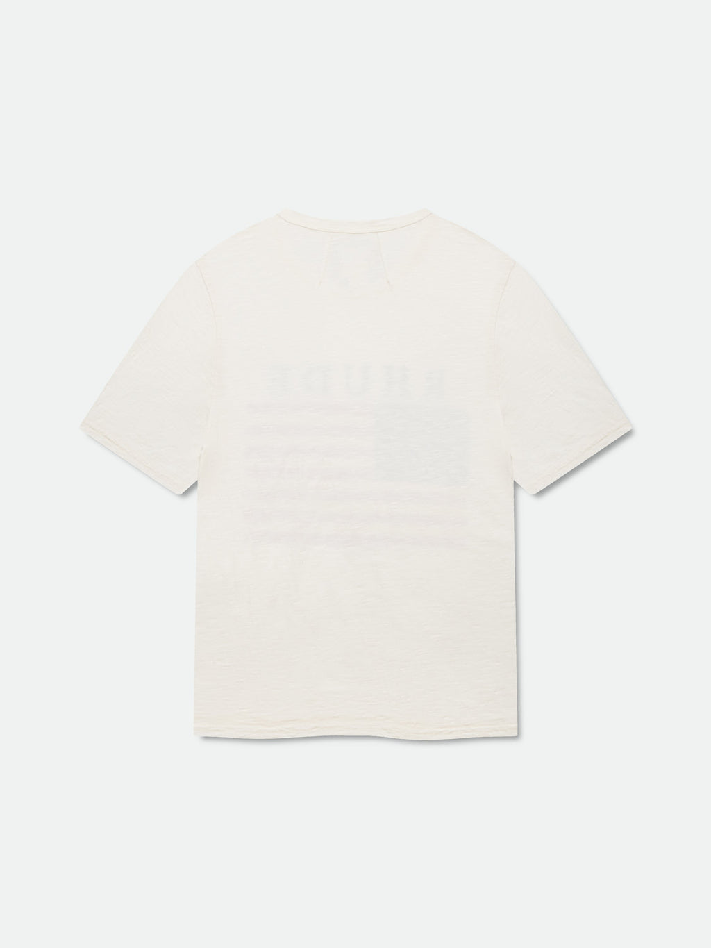 USA FLAG SLUB TEE - VTG WHITE