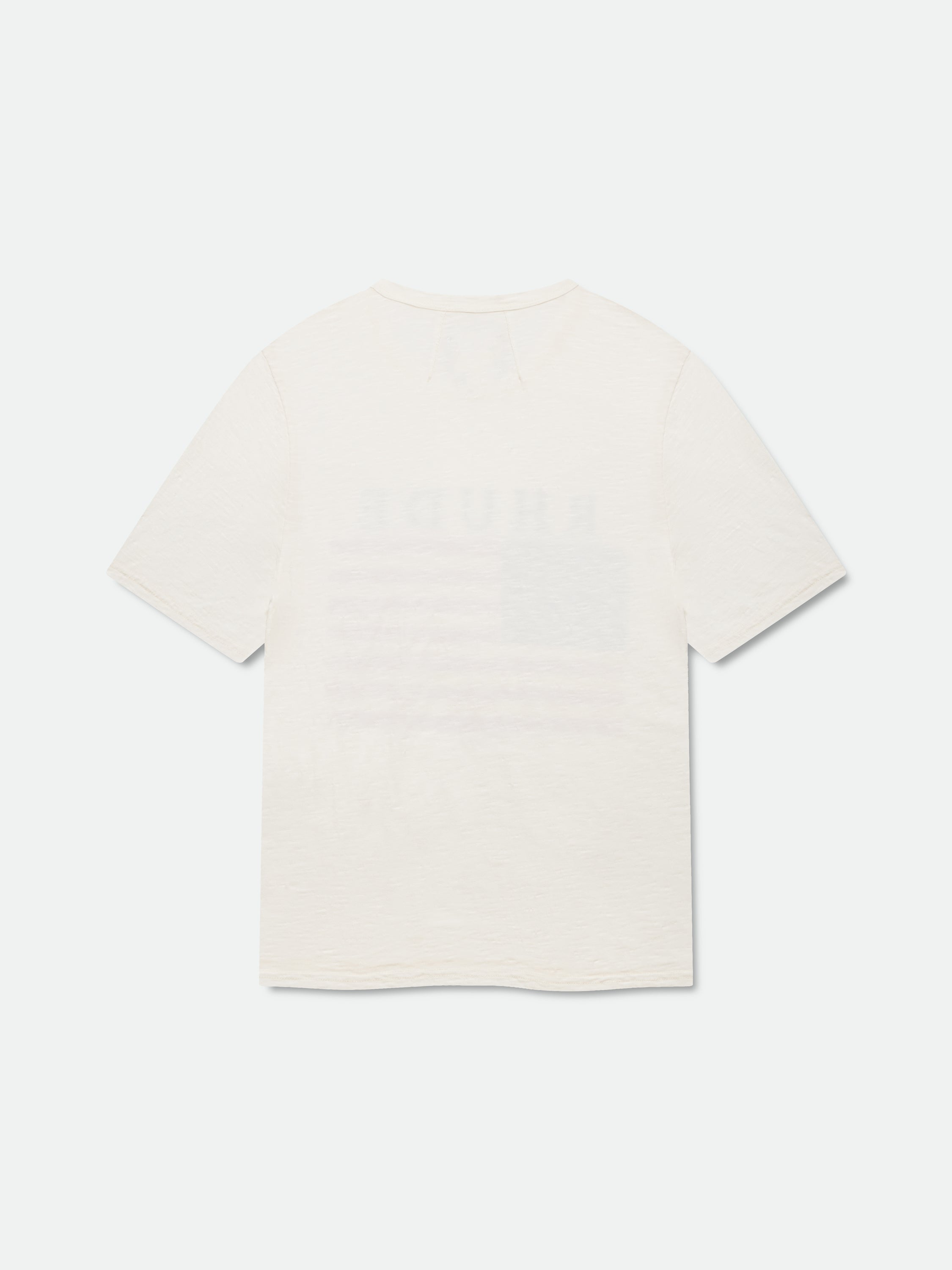 USA FLAG SLUB TEE - VTG WHITE