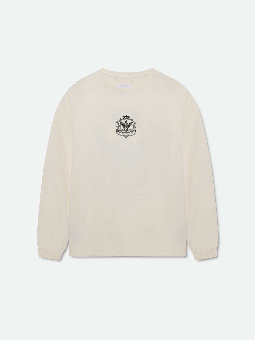 GRAND CRU CREST LS TEE - VINTAGE WHITE