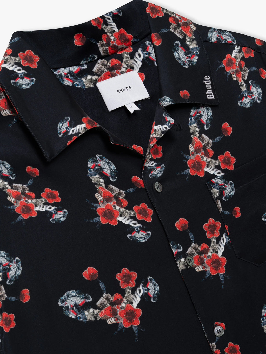 TURBO FLORAL BUTTON-UP SHIRT