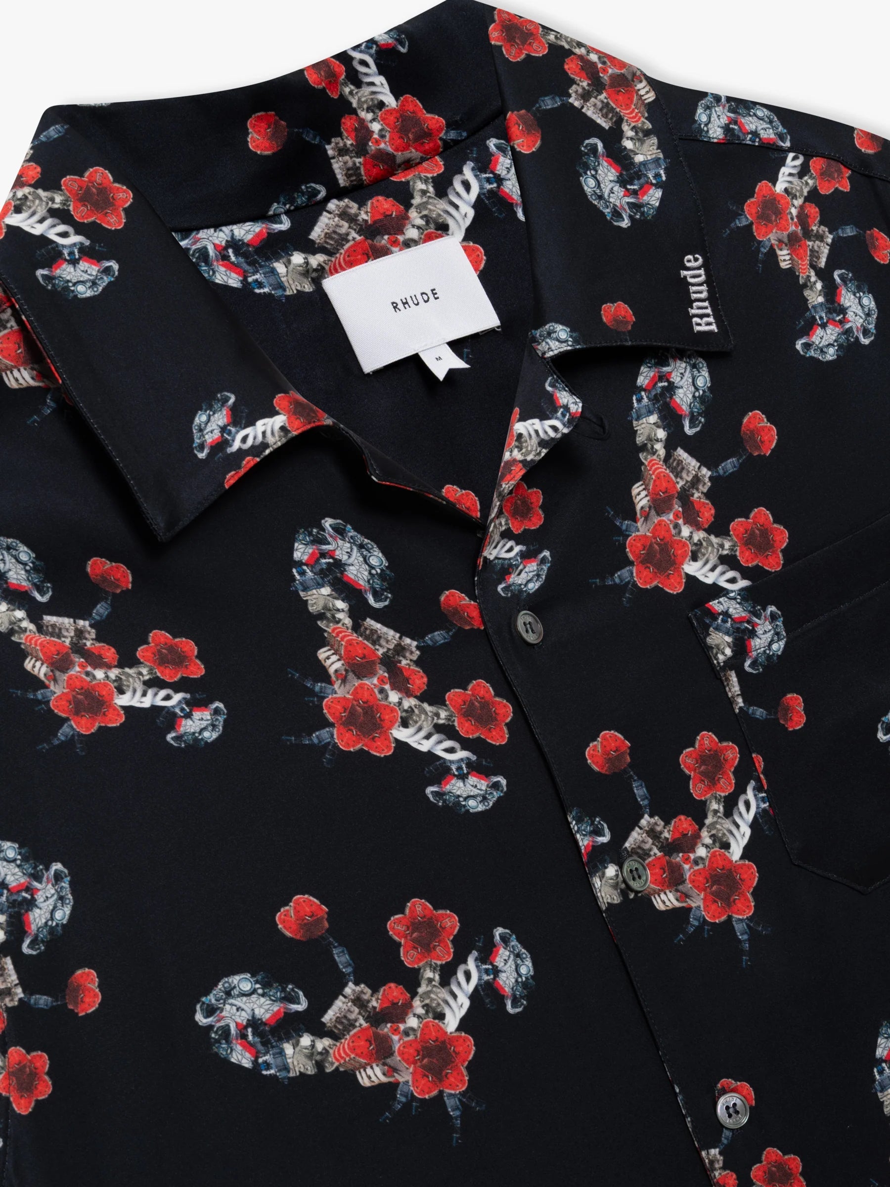 TURBO FLORAL BUTTON-UP SHIRT