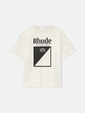 COLLINS FUMAR TEE - VINTAGE WHITE \/ BLACK \/ RED