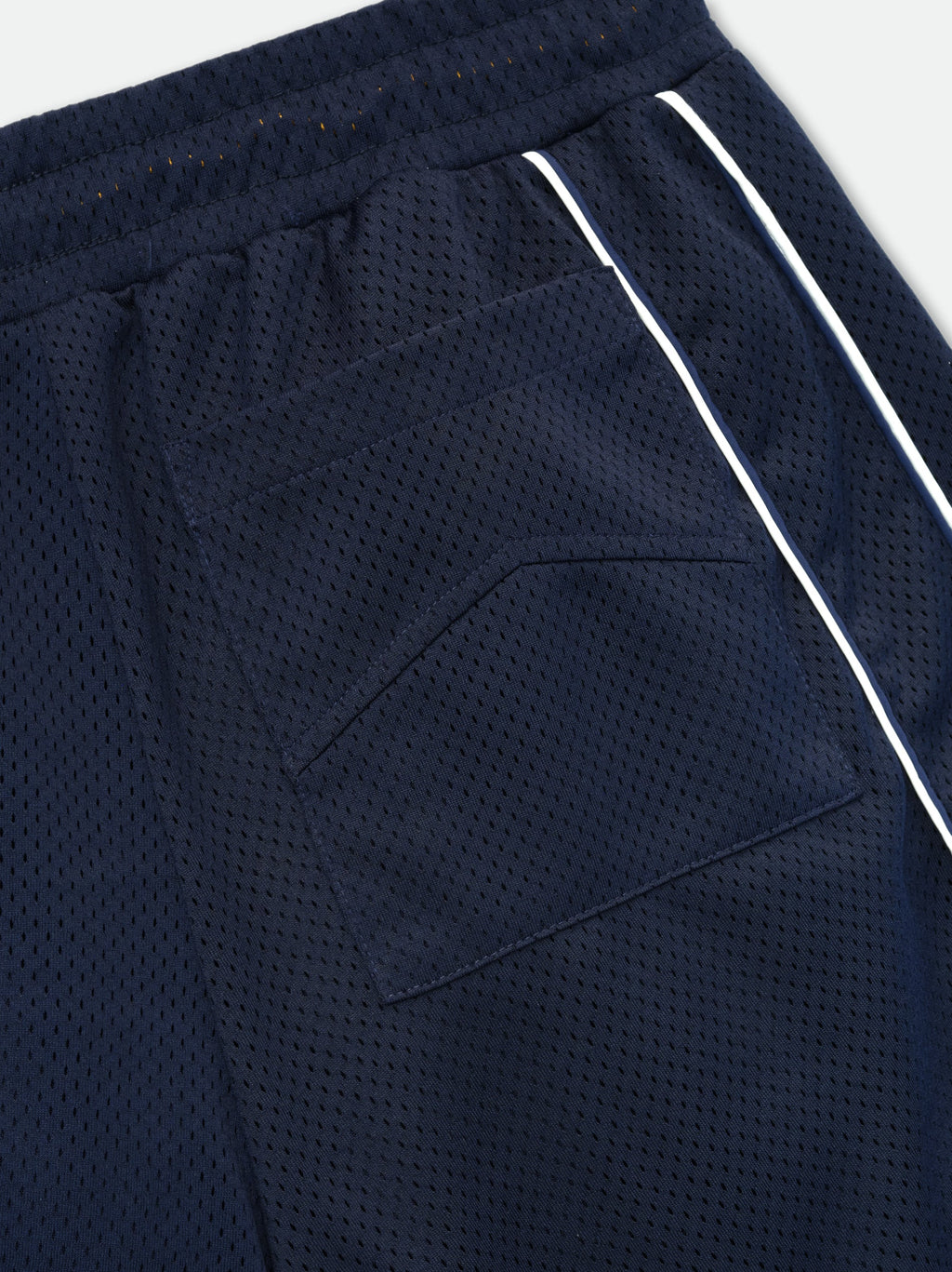 BAGGY COLLEGIATE LOGO SHORT - NAVY\/CREAM