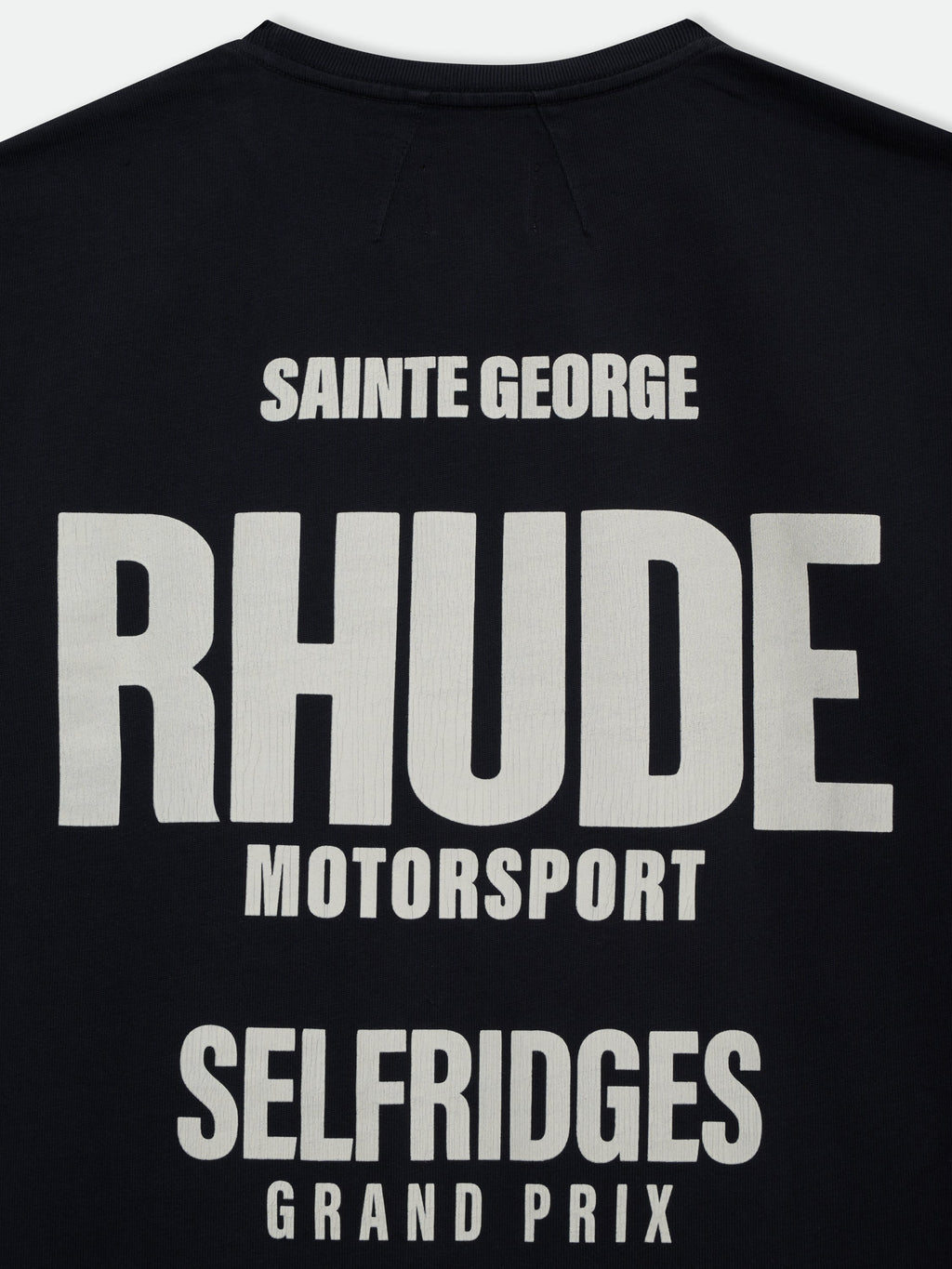GRAND PRIX TEE - VINTAGE BLACK \/ WHITE \/ RED