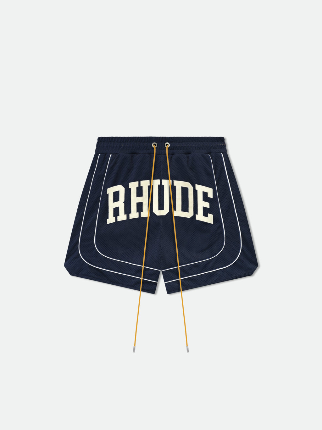 BAGGY COLLEGIATE LOGO SHORT - NAVY\/CREAM