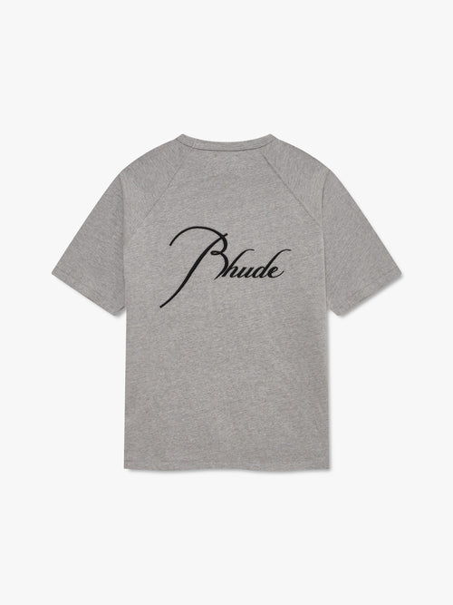 CLASSIQUE RAGLAN TEE - HEATHER GREY