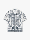 REGISTA TILE PRINT BUTTON-UP SHIRT