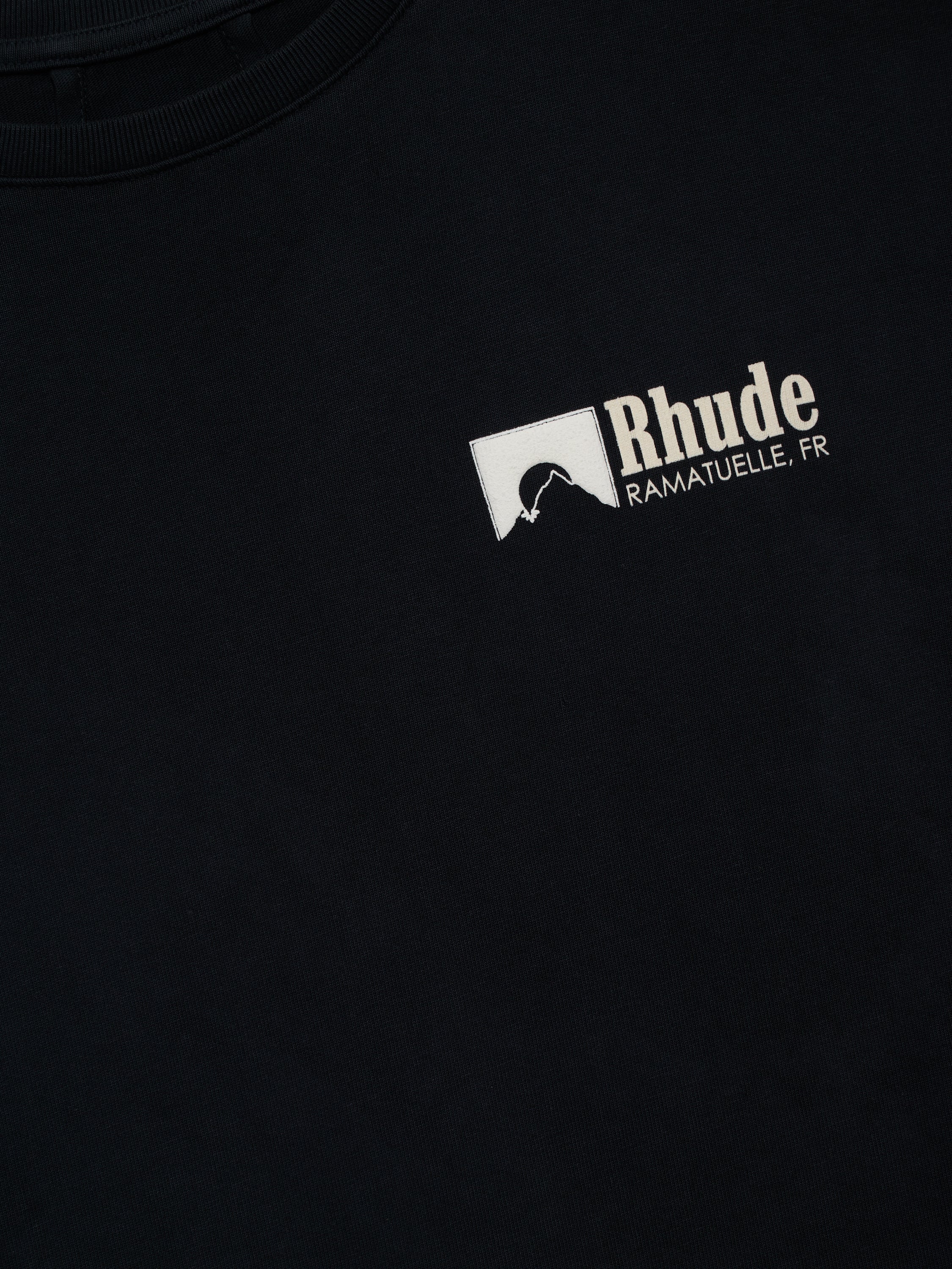 RAMATUELLE INTL RACING TEE - VINTAGE BLACK\/ WHITE\/ YELLOW
