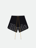 LOGO TRACK SHORT - BLACK