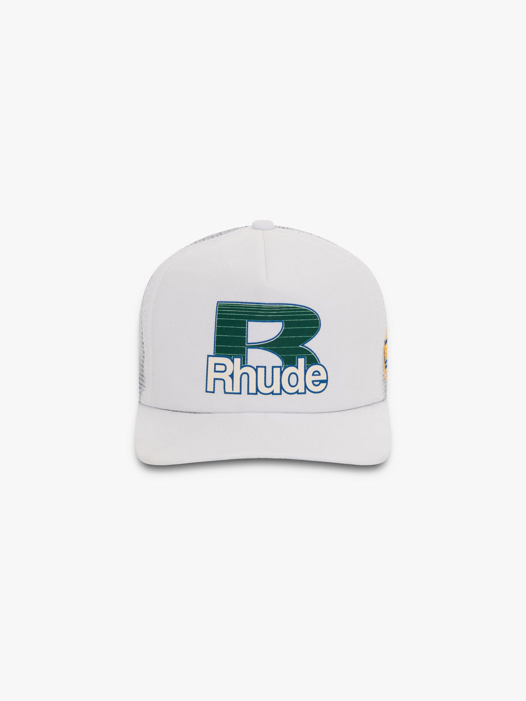 ROADWAY RACING TRUCKER HAT - WHITE