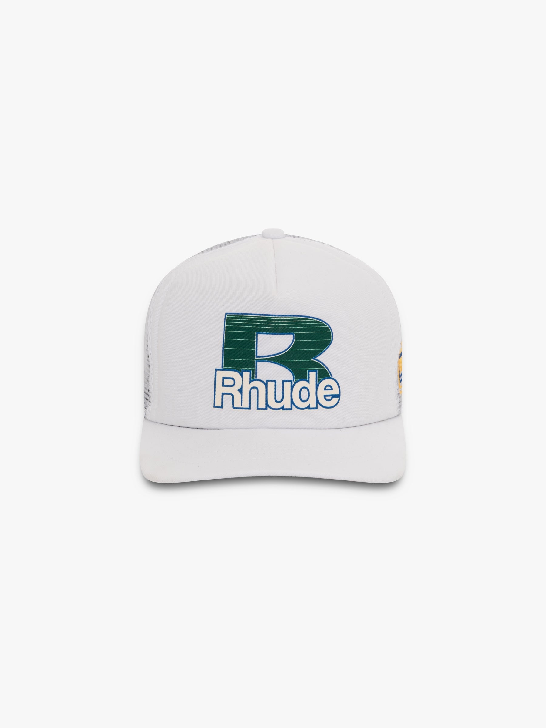 ROADWAY RACING TRUCKER HAT - WHITE