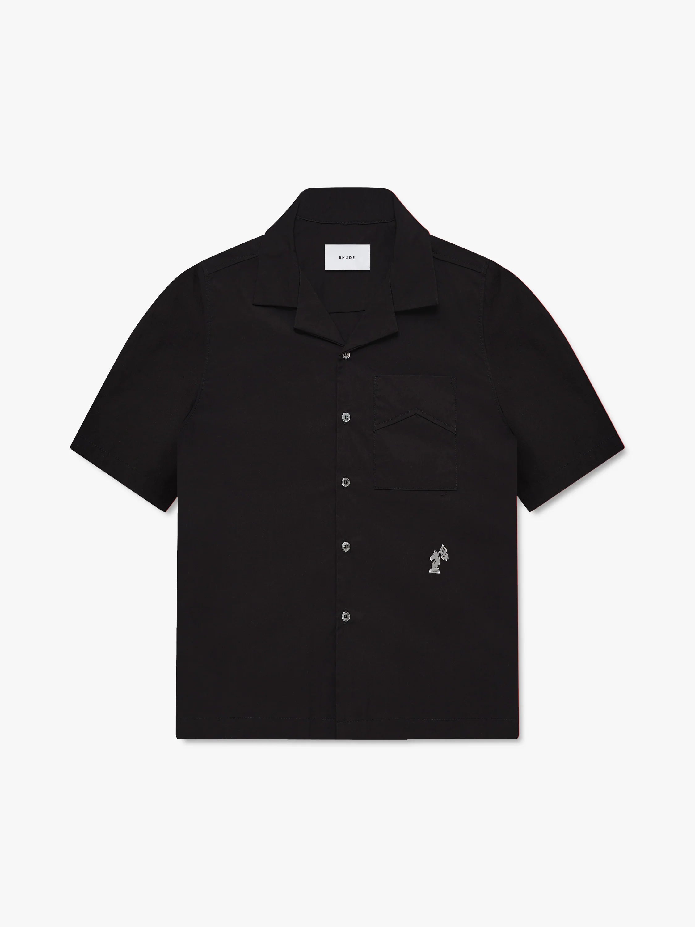 CAMP COLLAR LOGO SHIRT