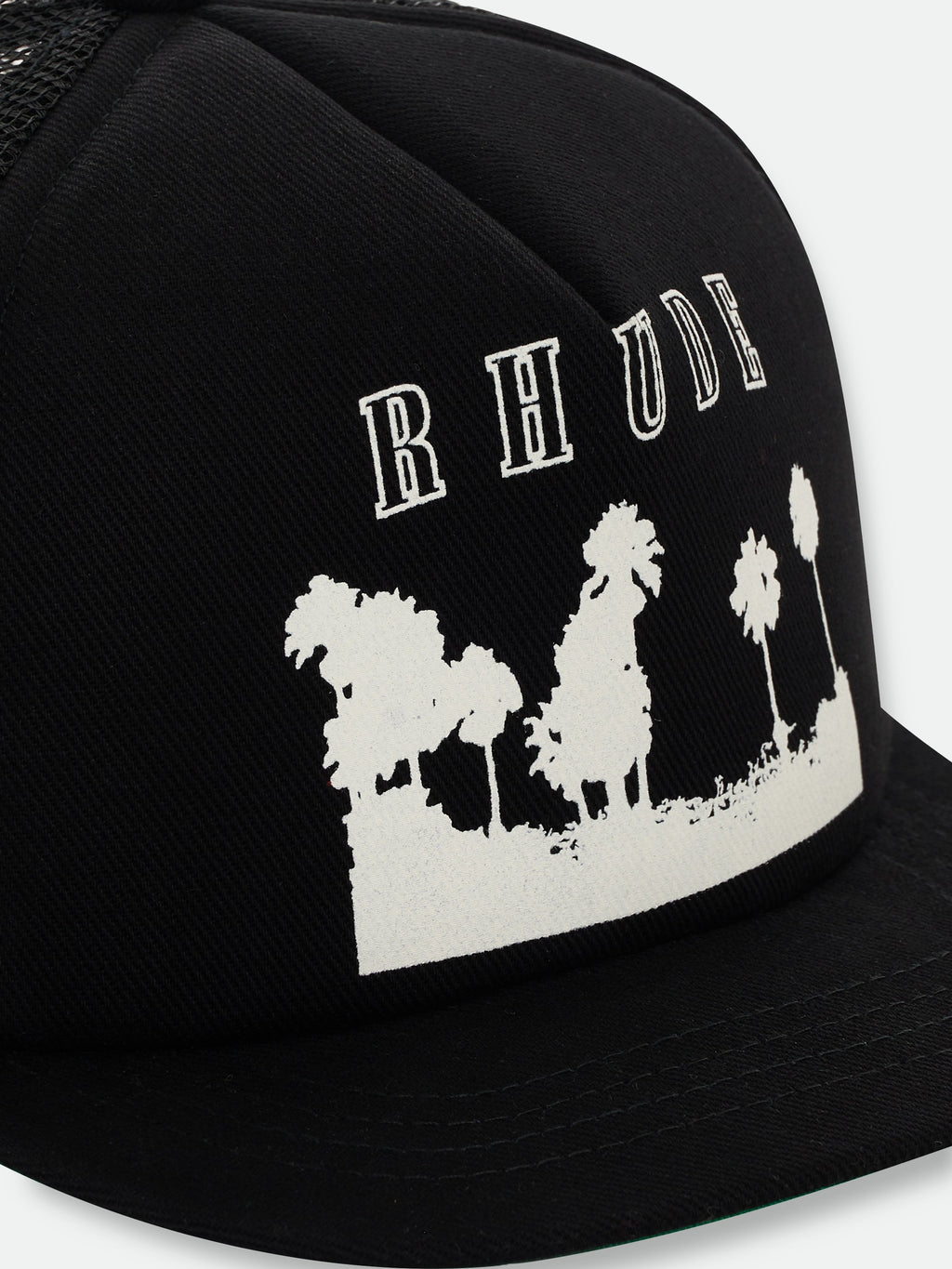 THOUSAND PALMS TRUCKER HAT - BLACK\/WHITE