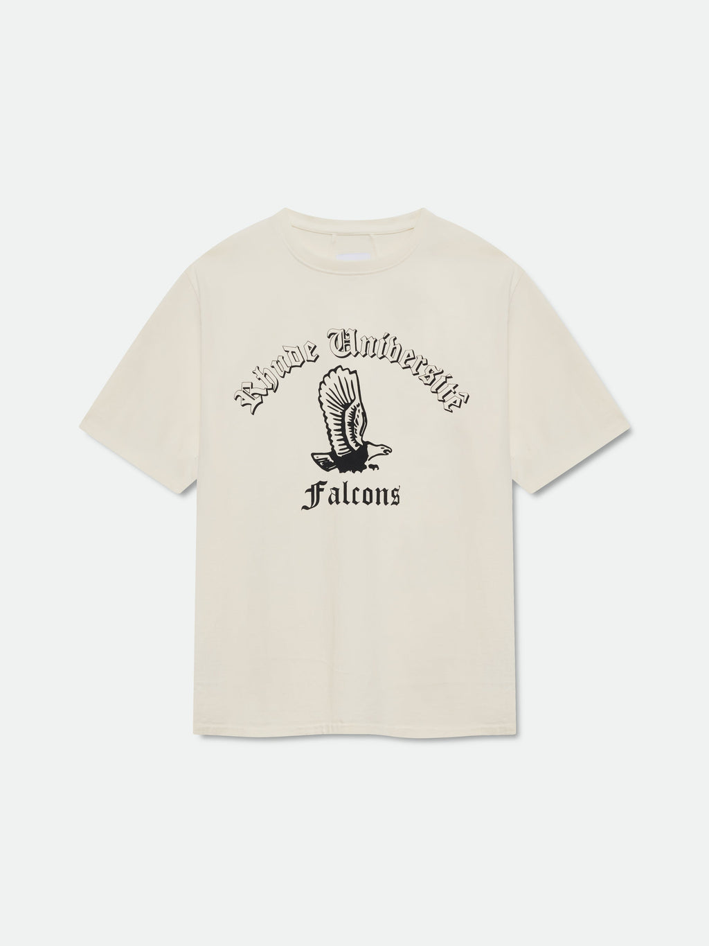 COLLEGIATE FALCONS TEE - VINTAGE WHITE\/ BLACK