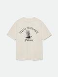 COLLEGIATE FALCONS TEE - VINTAGE WHITE\/ BLACK