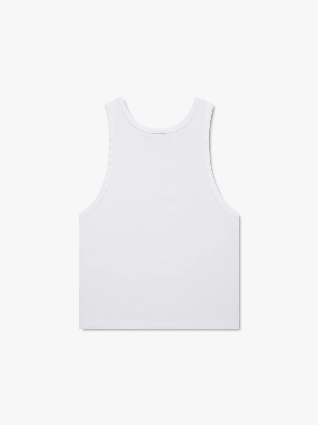 LOGO RIBBED TANK TOP