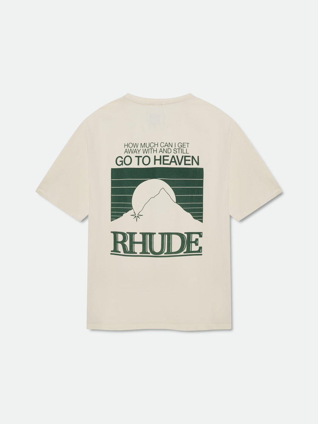 MOONLIGHT PACK TEE - VINTAGE WHITE\/ GREEN