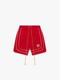 RHUDE MESH PIPING BAGGY TRACK SHORT