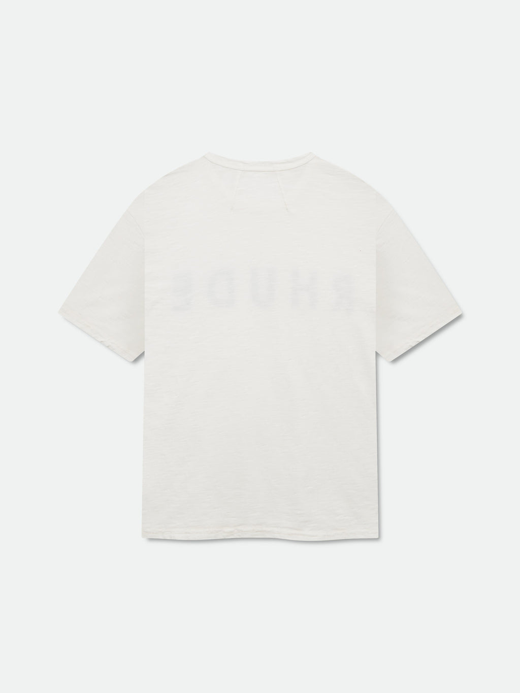 RHUDE LOGO SLUB TEE - VTG WHITE