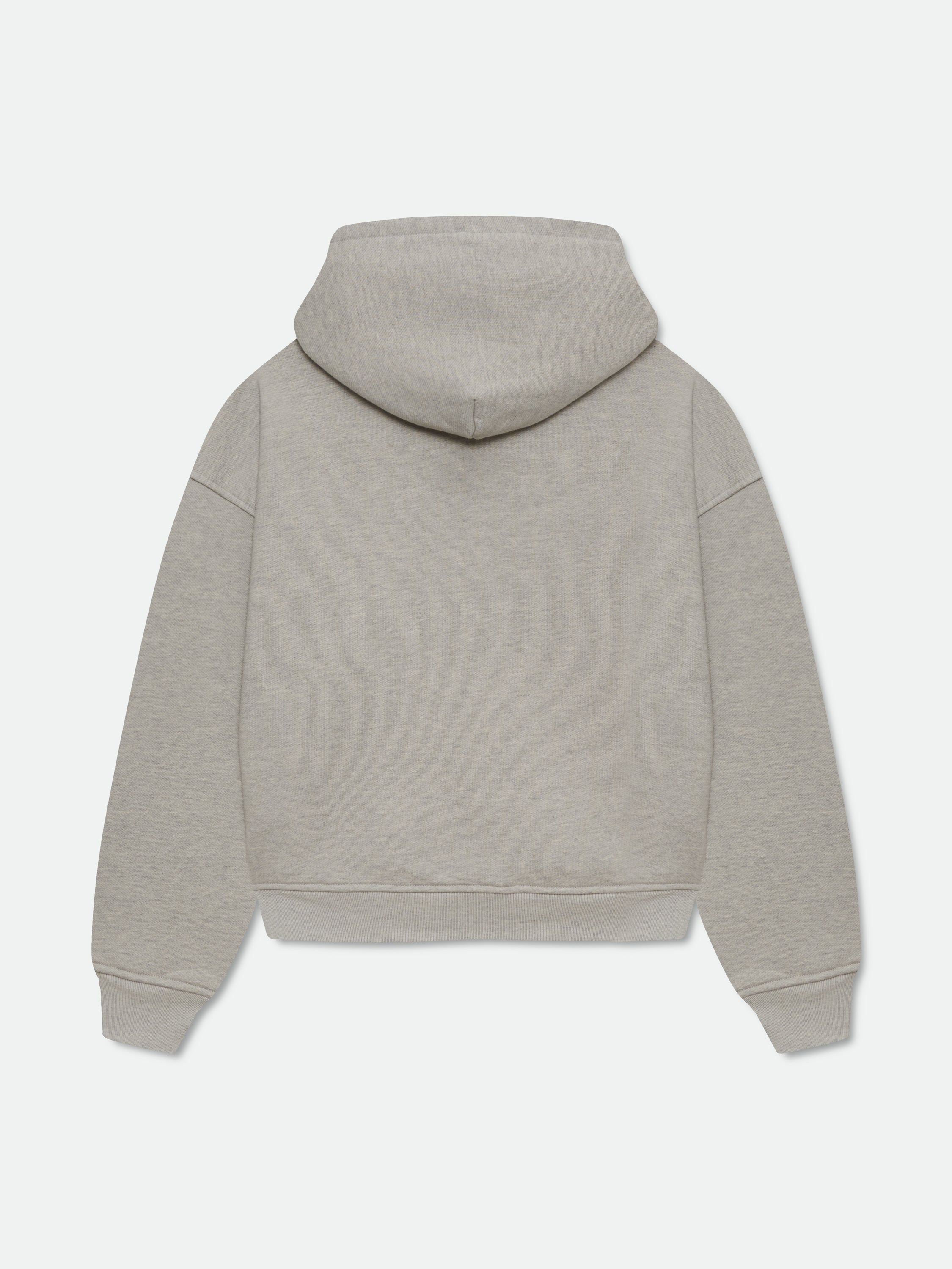 USA FLAG HOODIE - HEATHER GREY\/ BLACK