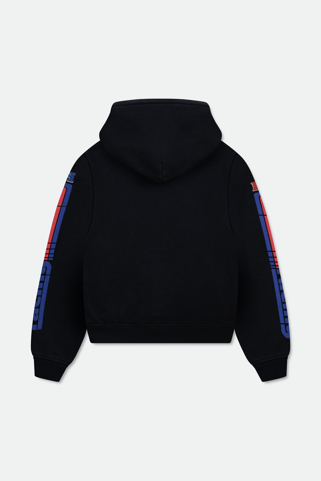 SPLIT PETROL LOGO HOODIE - VTG BLACK