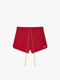 CLASSIC TWILL LOGO SHORT - RED\/WHITE