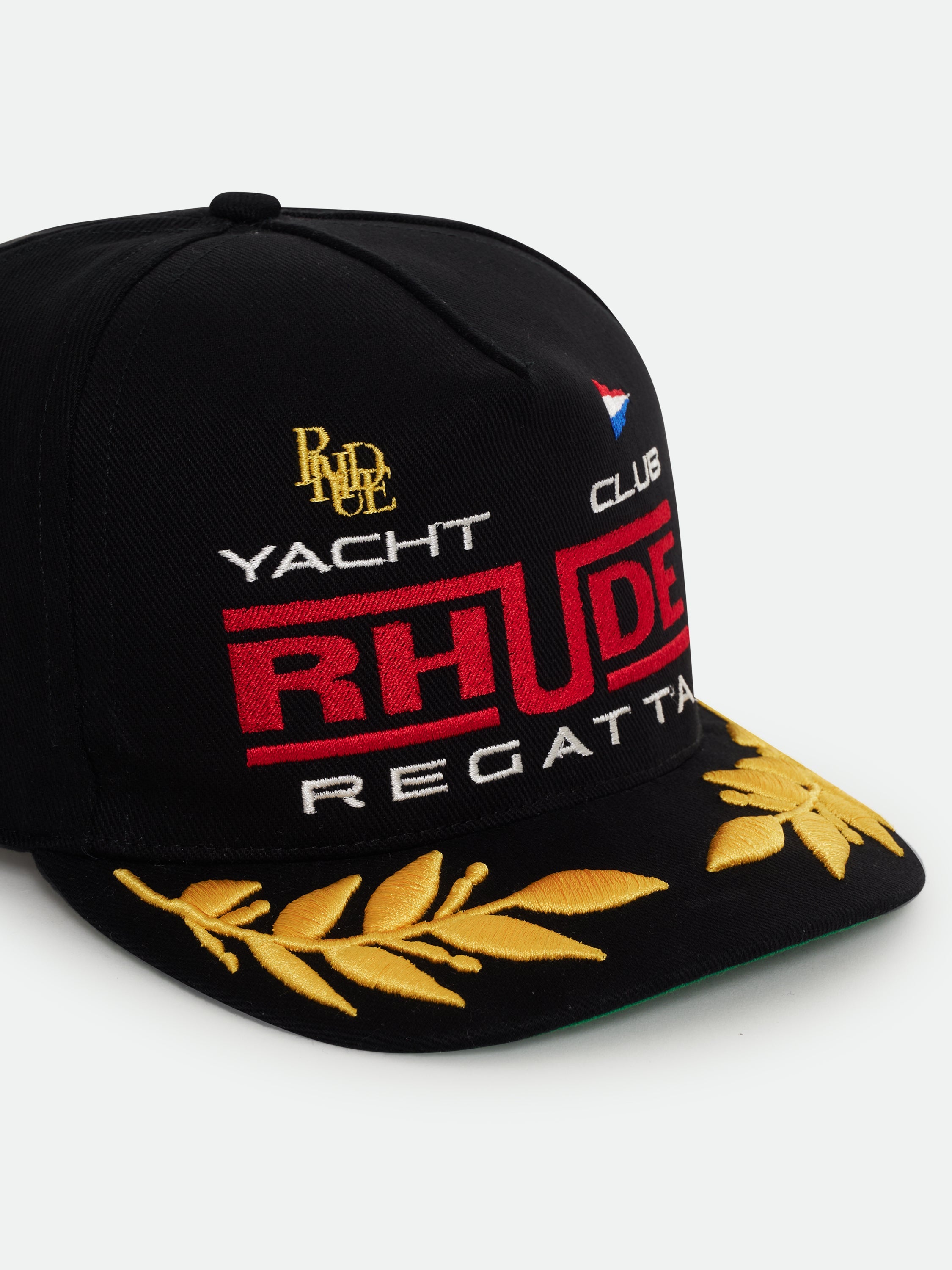 REGATTA CLUB HAT - BLACK \/ WHITE \/ RED