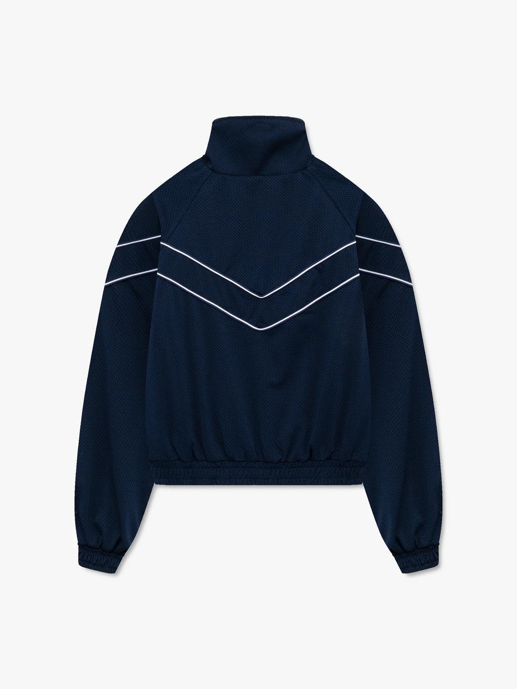 RHUDE MESH PIPING RAGLAN TRACK JACKET