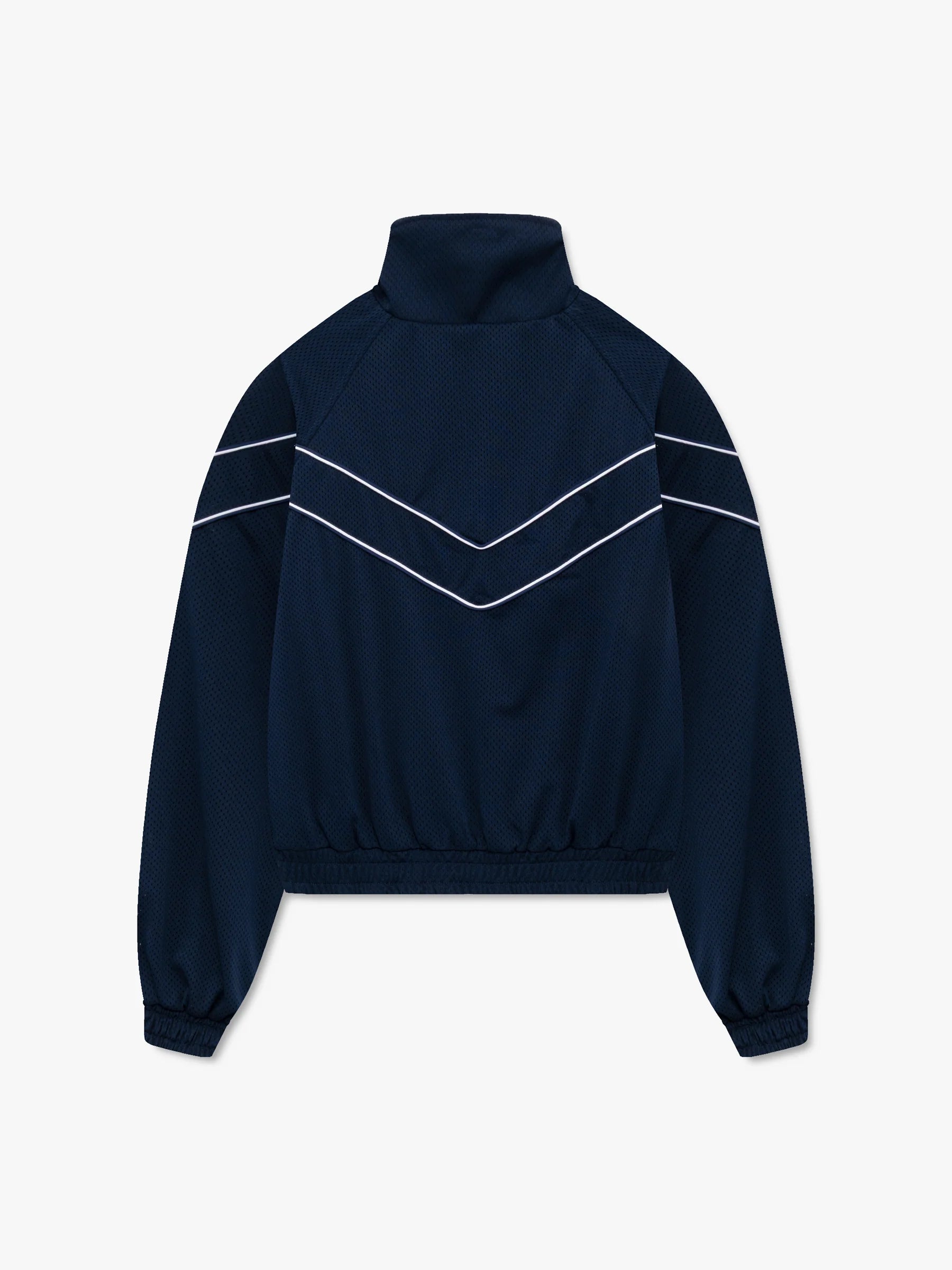 RHUDE MESH PIPING RAGLAN TRACK JACKET